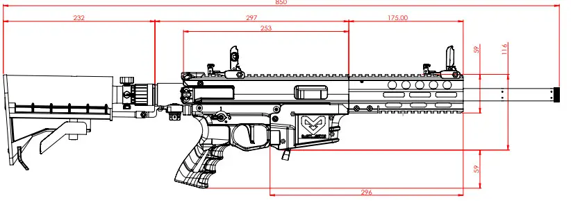 MILSIG M79 Series HPA Foam Dart Blaster - Figure 9