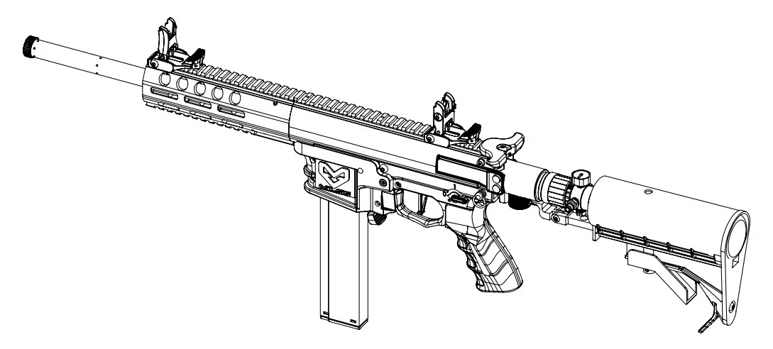 MILSIG M79 Series HPA Foam Dart Blaster