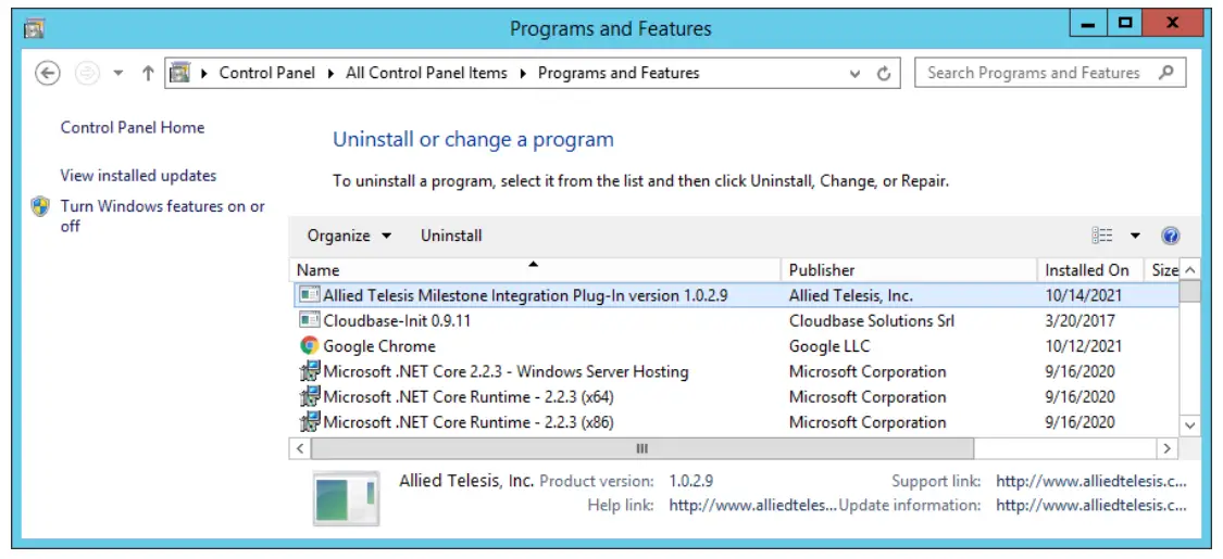 Software Installation