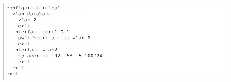 Network Configuration