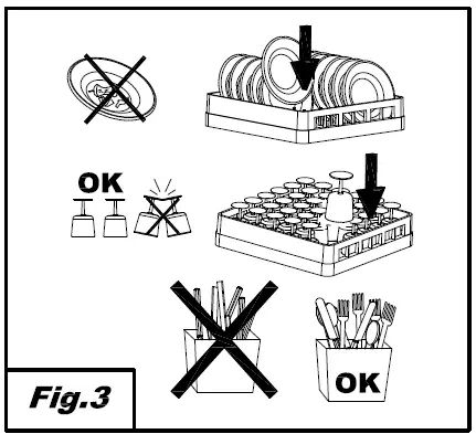 maidaid C502D 500mm Basket Under Counter Glasswasher fig (3)