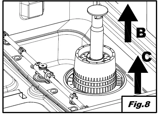 maidaid C502D 500mm Basket Under Counter Glasswasher fig (8)