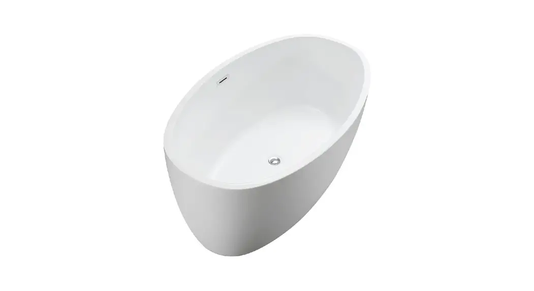 Clovis 20s01105-63 Dechane 63 Inch Solid Surface Center Drain Oval Alcove Bathtub Instruction Manual