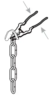 QUOIZEL AEL5024AWH 24 inch Antique White Chandelier Ceiling Light - Fixture Chain