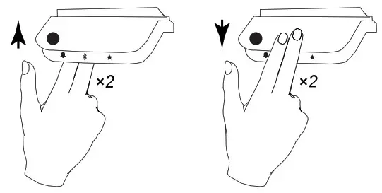 SMART WSE 410 Electric Height Adjustable Wall Stand - To raise the stand 5