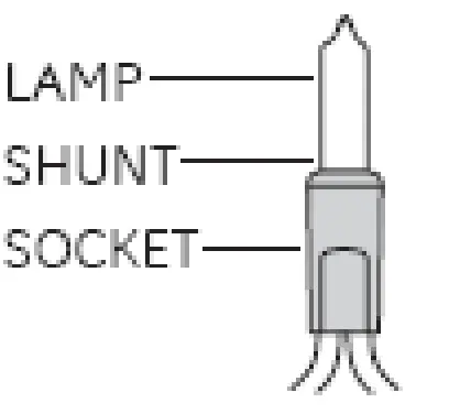 GE 2 5V Christmas 50 100 150 Lights