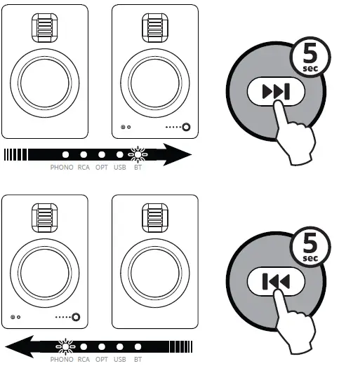 Kanto CA-TUK Powered Speaker with Headphone Out 6