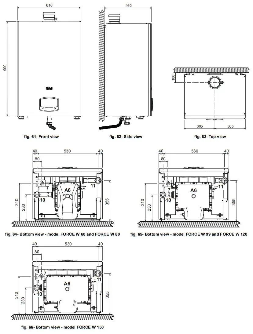 Ferroli Force W High Power Condensing Modules - Fig 57