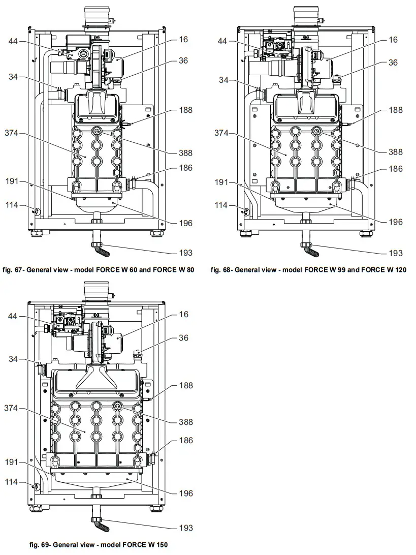 Ferroli Force W High Power Condensing Modules - Fig 58