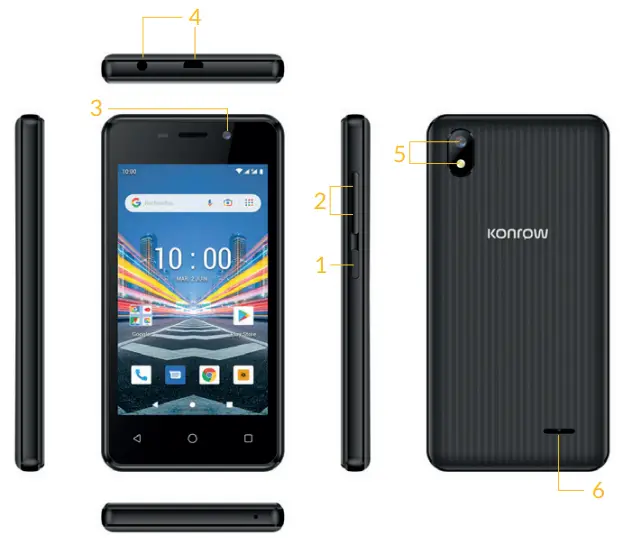 konrow CITY4 Smartphone (2)