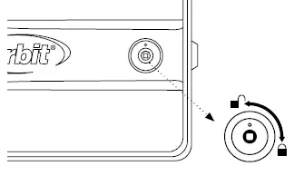 Orbit 57894 station outdoor swing panel sprinkler 2