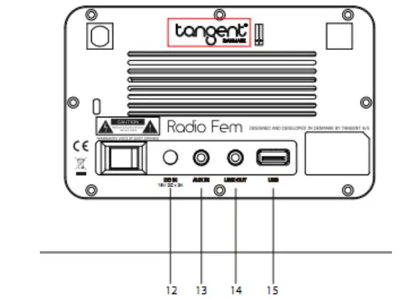 tangent Radio Fem Internet Radio DAB+-DAB-FM Radio CD player - Figure 3