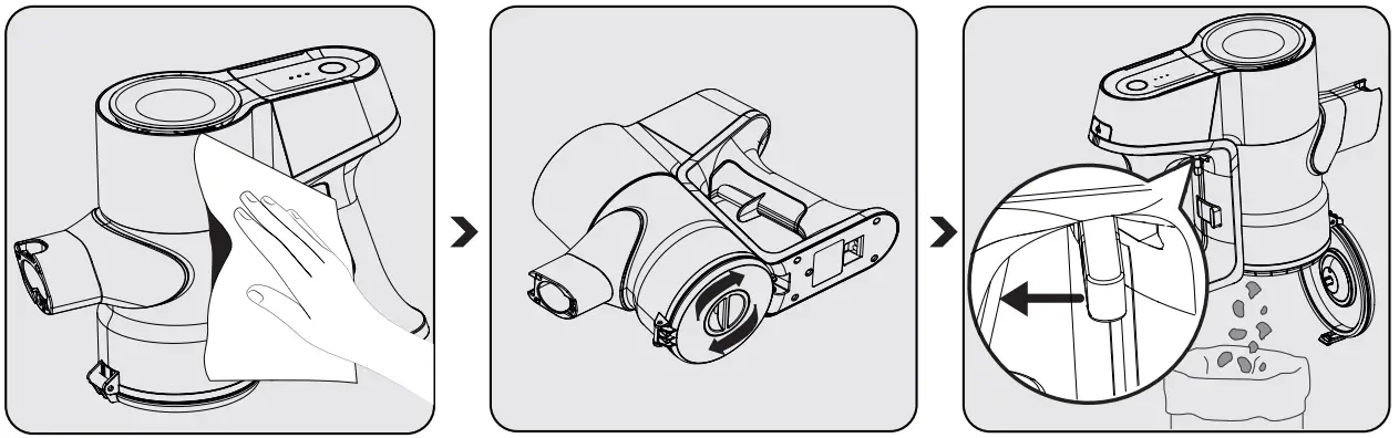 Cleaning and maintenance