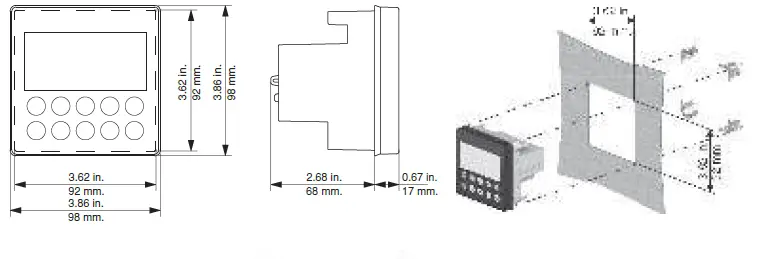 LEVITON-60P00-Series-6000-Multifunction-Panel-Meter-FIG-2