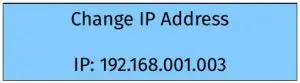 FIG 8 Change IP