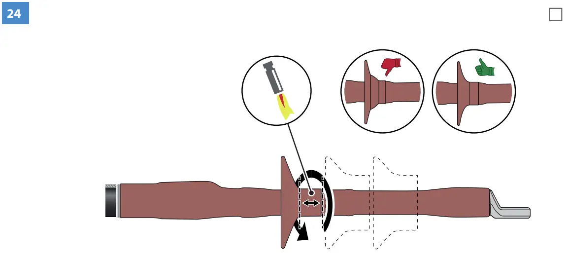 HOTHW1.2404L Heat Shrink Outdoor Term Wire connection