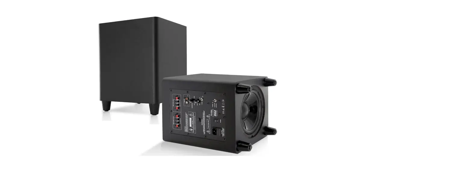 Pyle Psub8a Active Down Firing Subwoofer Instruction Guide