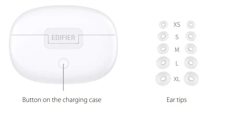EDIFIER EDF201010 TWS330 - Product Description and Accessories