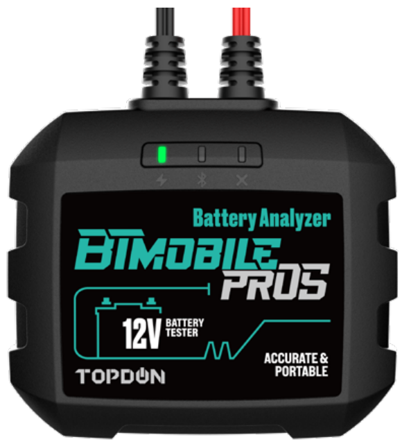 TOPDON BT Mobile Pros 12V Wireless Battery and System Tester -