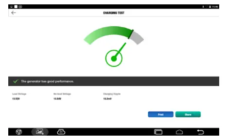 TOPDON BT Mobile Pros 12V Wireless Battery and System Tester - System Test