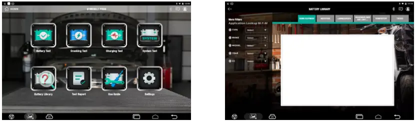 TOPDON BT Mobile Pros 12V Wireless Battery and System Tester - battery information,