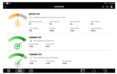 TOPDON BT Mobile Pros 12V Wireless Battery and System Tester - generate automatically