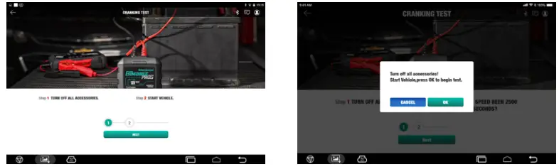 TOPDON BT Mobile Pros 12V Wireless Battery and System Tester - start vehicle