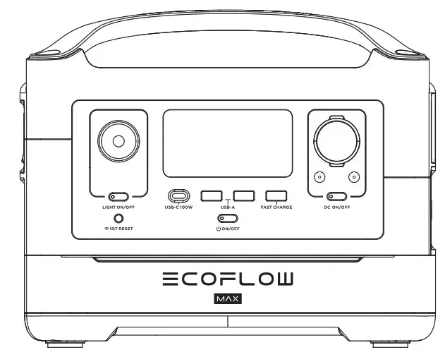ECOFLOW 50024071 RIVER 600 Max Portable Power Station - 1