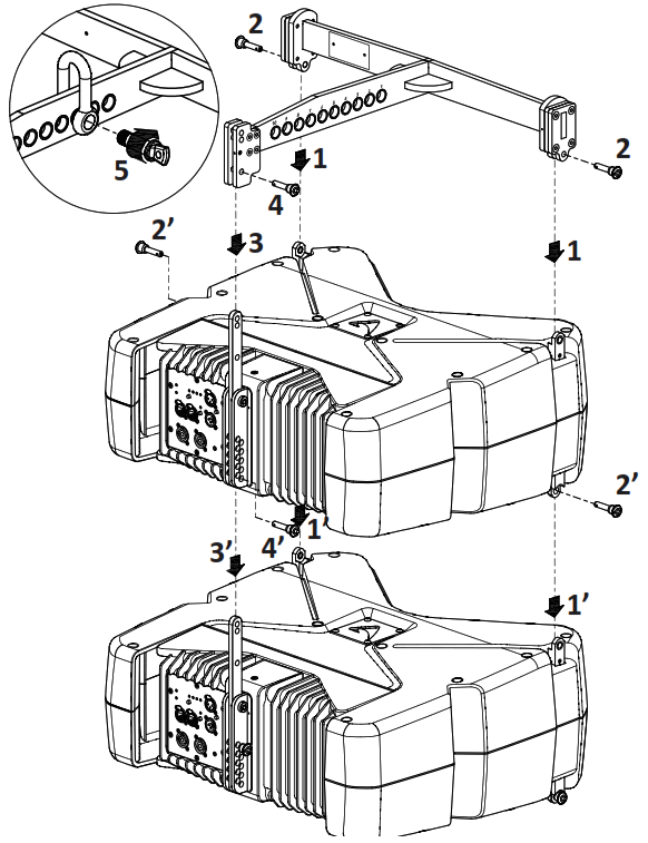 AXIOM AX800A NEO Active Vertical Array Loudspeaker - 11
