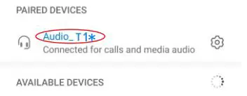 SMART WATCHES T13 Smartwatch User Guide - Go to the mobile phone bluetooth search page