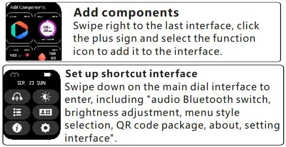 SMART WATCHES T13 Smartwatch User Guide - Introduction to the function of the watch