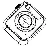 SMART WATCHES T13 Smartwatch User Guide - The watch is charged and activated