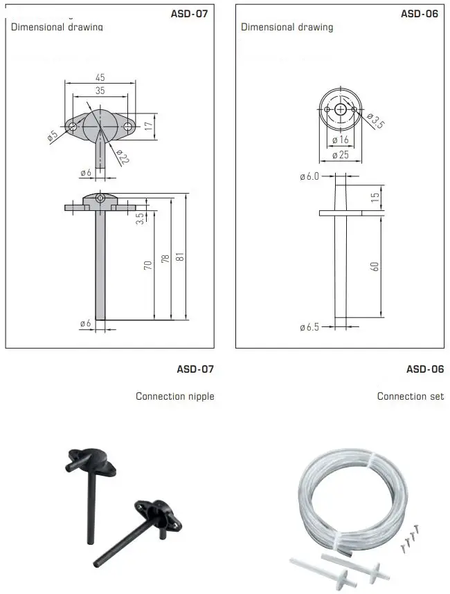 S S REGELTECHNIK Premasreg 716x Pressure Measuring Transducer Instruction Manual - Accessories