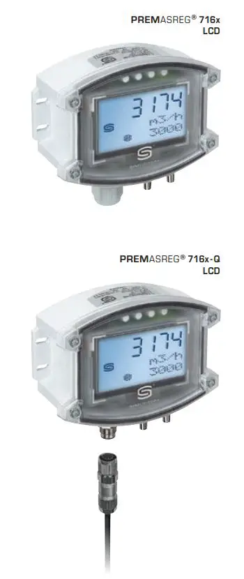 S S REGELTECHNIK Premasreg 716x Pressure Measuring Transducer Instruction Manual - Operating Instructions, Mounting & Installation