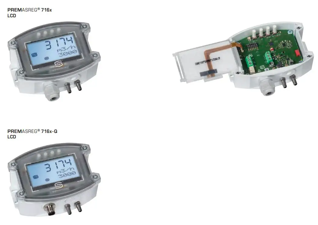 S S REGELTECHNIK Premasreg 716x Pressure Measuring Transducer Instruction Manual - PREMASREG