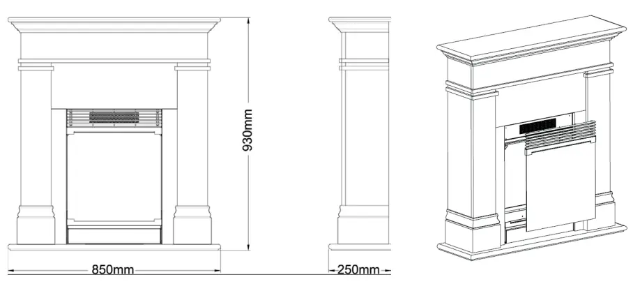Dimplex-TYL15-AU-Taylor-1.5kW-Mini-Electric-Fire-Suite-FIG-6
