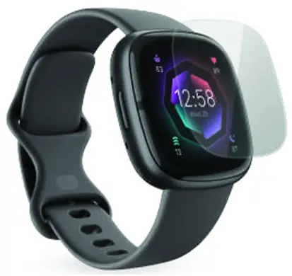 WASSERSTEIN Screen Protector for Fitbit Sense 2