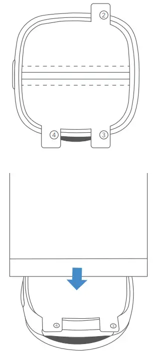 WASSERSTEIN Screen Protector for Fitbit Sense 2 - Figure 4