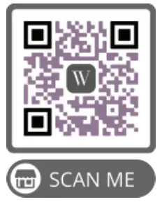 WASSERSTEIN Screen Protector for Fitbit Sense 2 - qr code