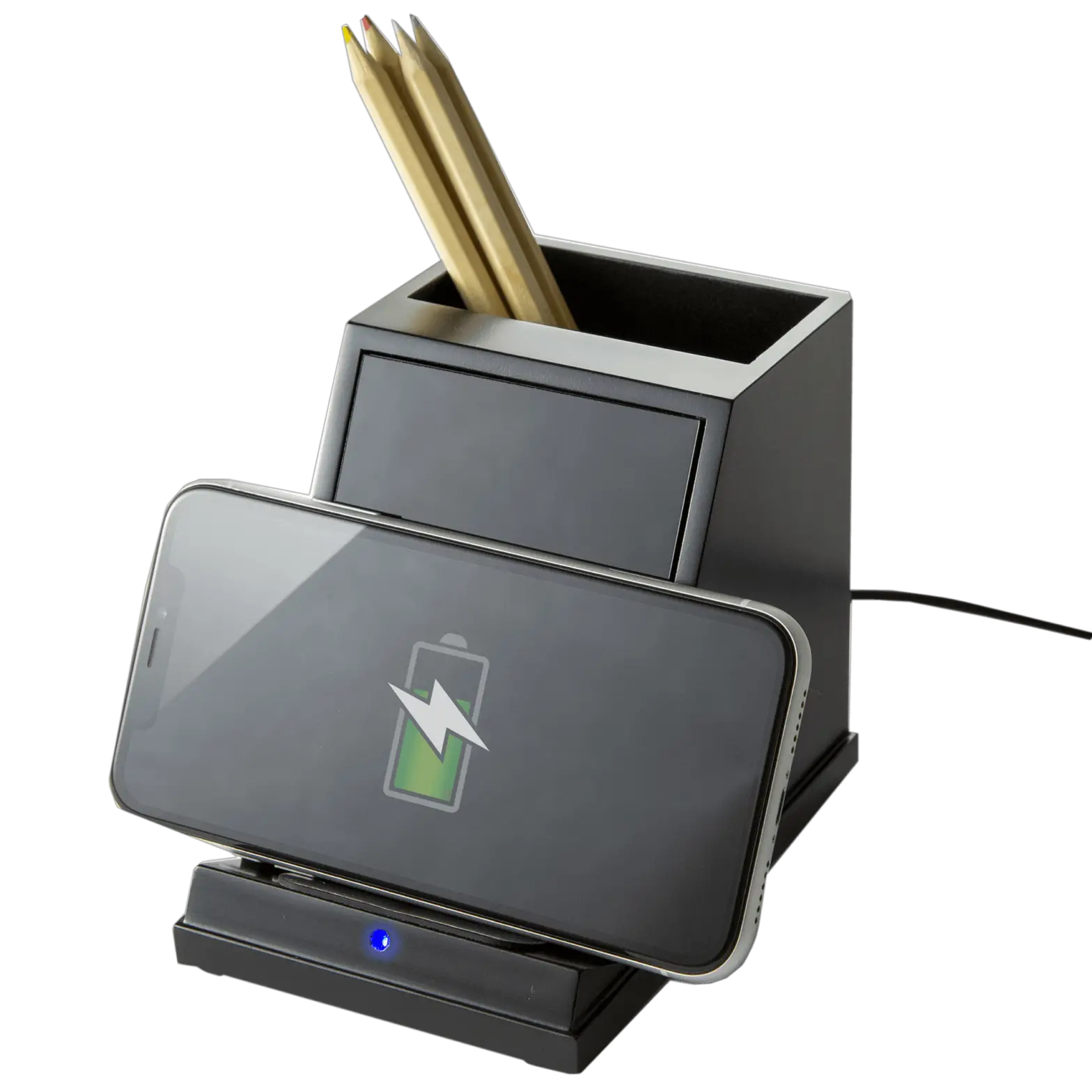 Victor Technology Cs100 Wireless Phone Charger With Pencil Cup Instructions