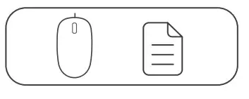 rapoo N100 Optical Wired Mouse - Fig