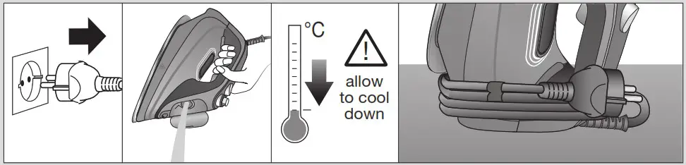 BRAUN TS 7 Pro Steam Iron - After Ironing