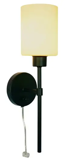 allen roth WS65 1BNK Donaham 1 Light Matte Black Transitional Wall Sconce- Featured Image
