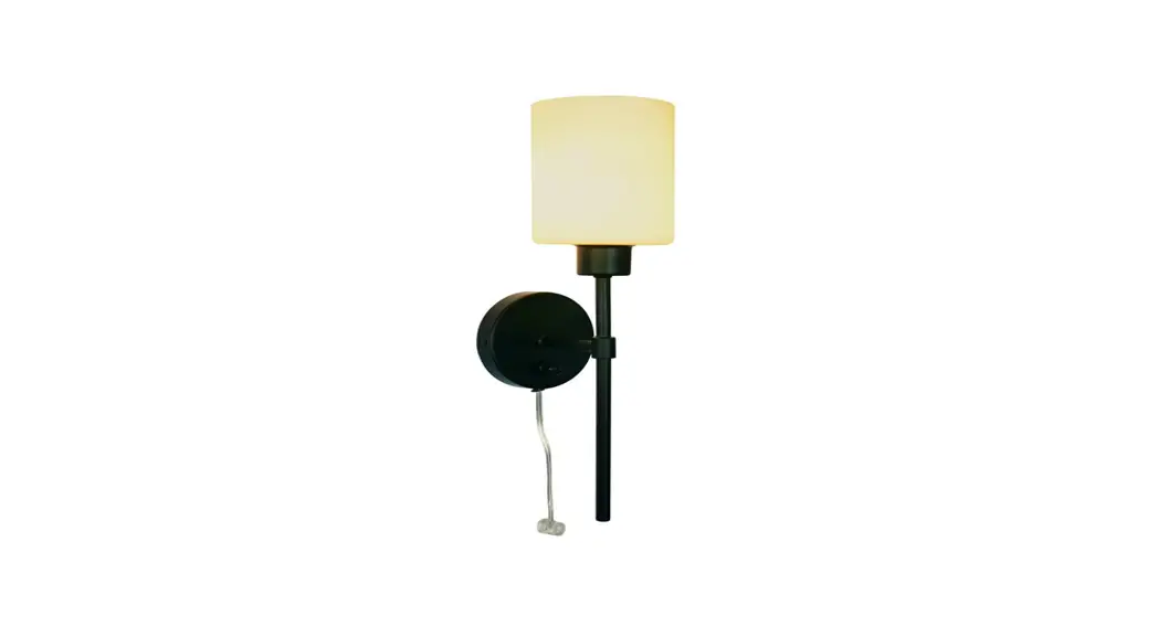 Allen Roth Ws65-1bnk Donaham 1-light Matte Black Transitional Wall Sconce Instruction Manual