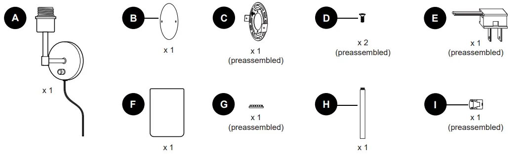 allen roth WS65 1BNK Donaham 1 Light Matte Black Transitional Wall Sconce-fig3