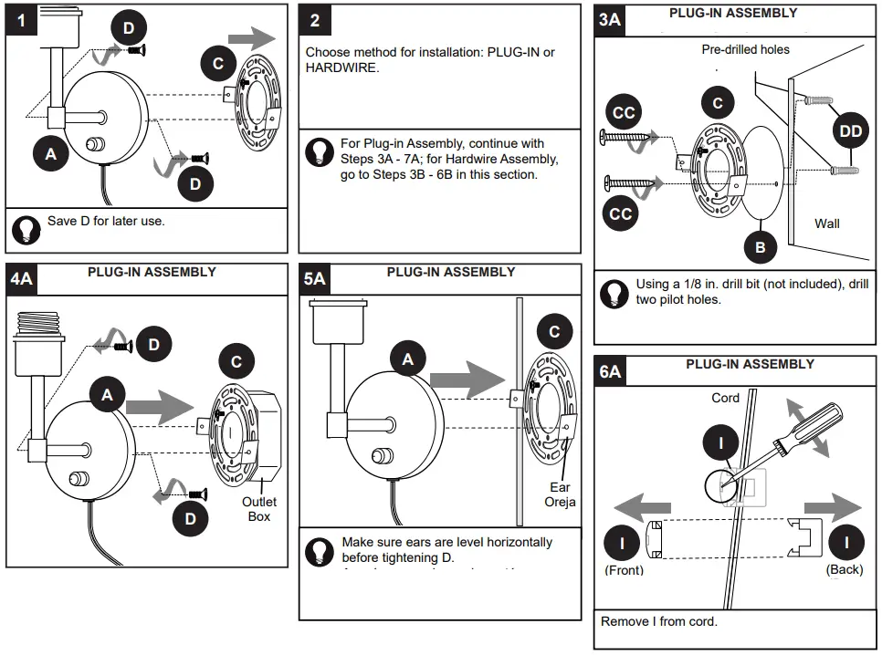 allen roth WS65 1BNK Donaham 1 Light Matte Black Transitional Wall Sconce-fig6
