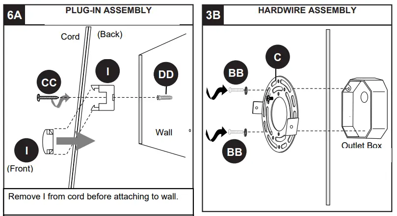 allen roth WS65 1BNK Donaham 1 Light Matte Black Transitional Wall Sconce-fig7