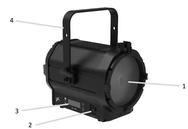SAGITTER-HL-F4-Fresnel-230W-LED-1