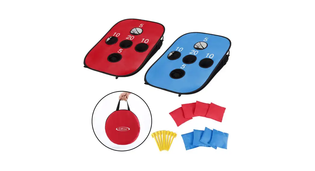 Spralla B08ft1j4vk Portable Corn Hole Game User Manual