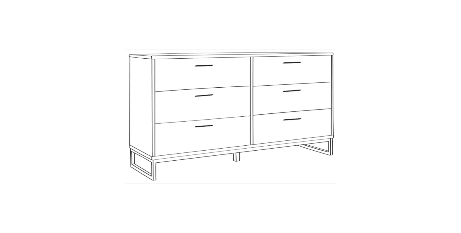 Home 10028204 Dresser Six Drawer Instruction Manual Home 10028204 Dresser Six Drawer Instruction Manual